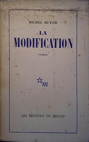 Seller image for La modification. for sale by Librairie Et Ctera (et caetera) - Sophie Rosire