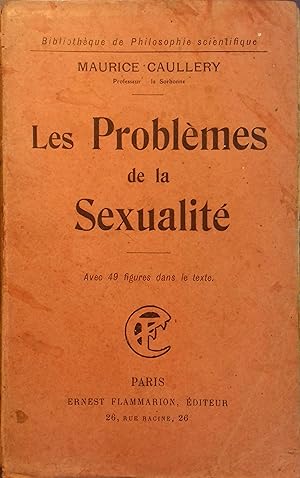 Image du vendeur pour Les problmes de la sexualit. mis en vente par Librairie Et Ctera (et caetera) - Sophie Rosire
