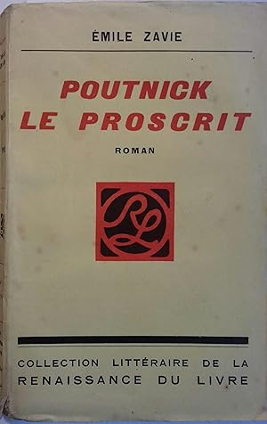 Seller image for Poutnick, le proscrit. Sans date. Vers 1921. for sale by Librairie Et Ctera (et caetera) - Sophie Rosire