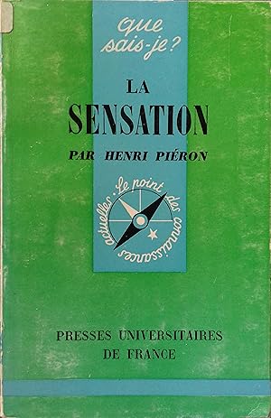 Imagen del vendedor de La sensation. a la venta por Librairie Et Ctera (et caetera) - Sophie Rosire