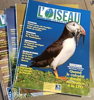 L'Oiseau Magazine. Année 2002 complète. Numéros 66 à 69. Revue de la ligue française pour la prot...