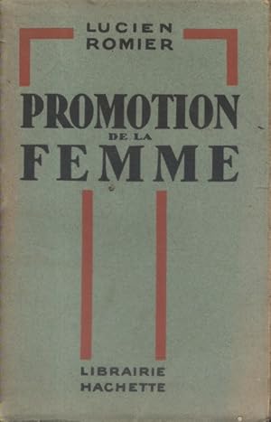 Seller image for Promotion de la femme. for sale by Librairie Et Ctera (et caetera) - Sophie Rosire