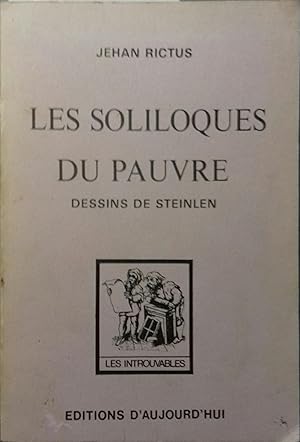 Seller image for Les soliloques du pauvre. for sale by Librairie Et Ctera (et caetera) - Sophie Rosire