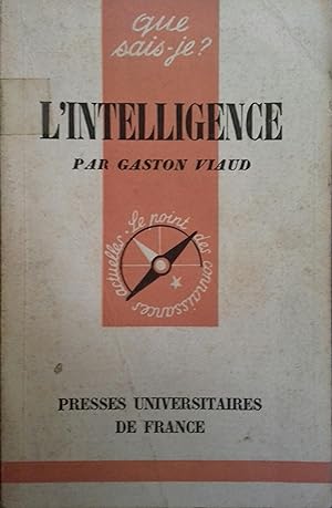 Image du vendeur pour L'intelligence. mis en vente par Librairie Et Ctera (et caetera) - Sophie Rosire