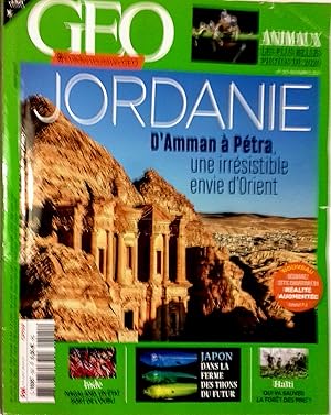 Géo N° 501. Jordanie, d'Amman à Pétra, Japon, Inde, Haïti Novembre 2020.