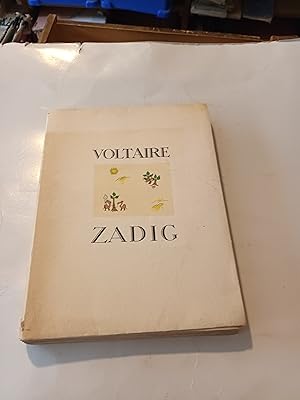 Imagen del vendedor de ZADIG a la venta por LIBRAIRIE PHILIPPE  BERTRANDY