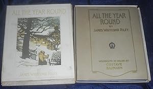 All the Year Round ill by Gustave Baumann 1916 with Dust Jacket and Box