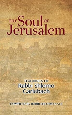 Bild des Verkufers fr The Soul of Jerusalem zum Verkauf von ZBK Books