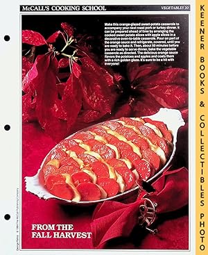 McCall's Cooking School Recipe Card: Vegetables 20 - Glazed Sweet Potatoes And Apples : Replaceme...