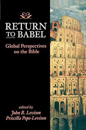 Seller image for Return to Babel: Global Perspectives on the Bible for sale by ZBK Books