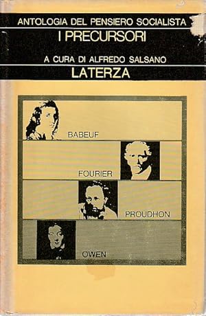 Imagen del vendedor de Antologia del pensiero socialista. Vol I: I precursori. a la venta por L'Odeur du Book