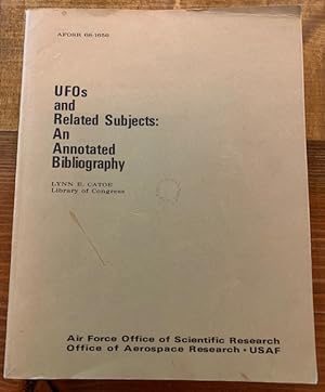 Seller image for UFOs and Related Subjects: An Annotated Bibliography for sale by Bad Animal