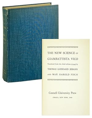 Immagine del venditore per The New Science of Giambattista Vico Translated from the third edition (1744) venduto da Capitol Hill Books, ABAA