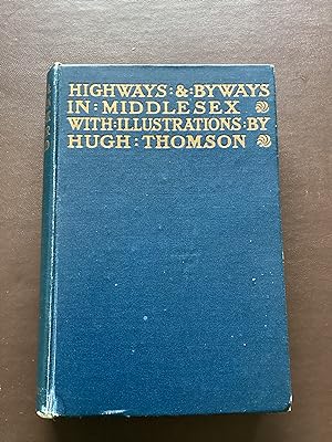 Imagen del vendedor de Highways and Byways in Middlesex a la venta por Paperworks