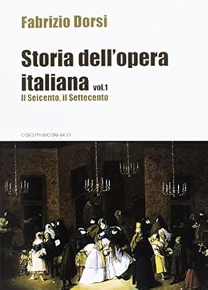 Bild des Verkufers fr Storia dell'opera italiana zum Verkauf von WeBuyBooks