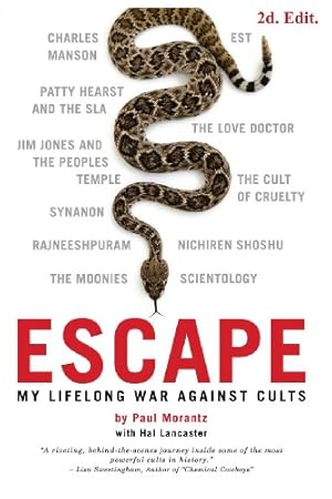 Seller image for Escape: My Life Long War Against Cults for sale by WeBuyBooks