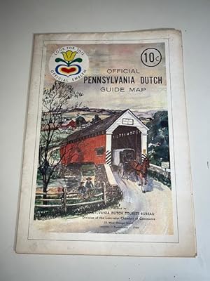 Seller image for Official Pennsylvania Dutch Guide Map for sale by Michael J. Toth, Bookseller, ABAA