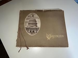Washington D.C. Souvenir Album 1906 Pictorial Book Featuring 25 Architectural Views