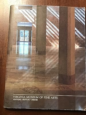 Seller image for Virginia Museum of Fine Arts Annual Report 1985/86 for sale by Shadetree Rare Books
