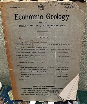 Immagine del venditore per Economic Geology and the Bulletin of the Society of Economic Geologists Volume 48, Number 5 venduto da Crossroads Books