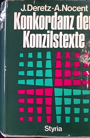 Seller image for Konkordanz der Konzilstexte. for sale by books4less (Versandantiquariat Petra Gros GmbH & Co. KG)