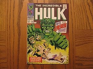 Marvel Comic The Incredible Hulk #102 1968 7.0 First in New Series