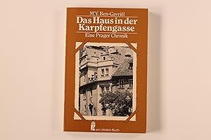 Bild des Verkufers fr DAS HAUS IN DER KARPFENGASSE. e. Prager Chronik zum Verkauf von INFINIBU KG