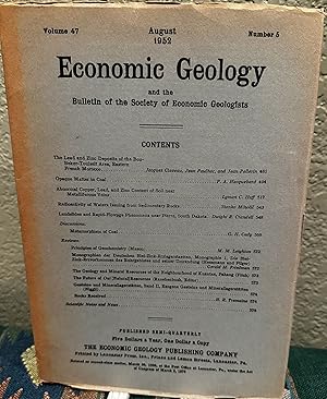 Seller image for Economic Geology and the Bulletin of the Society of Economic Geologists Volume 47, Number 5 for sale by Crossroads Books