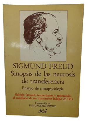 Imagen del vendedor de Sinopsis de las neurosis de transferencia: ensayo de metapsicologa a la venta por Librera Aves Del Paraso