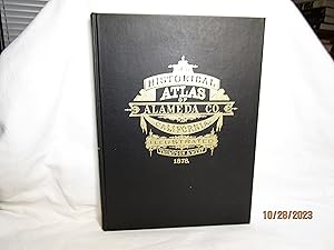 Seller image for Official and Historical Atlas Map of Alameda County, 1878 for sale by curtis paul books, inc.