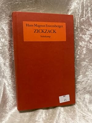 Bild des Verkufers fr Zickzack: Aufstze Aufstze zum Verkauf von Antiquariat Jochen Mohr -Books and Mohr-