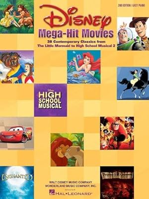 Seller image for Disney" Mega Hit Movies: For Easy Piano 2nd Edition: 2nd Edition - 38 Contemporary Classics from the Little Mermaid to High School Musical 2 for sale by WeBuyBooks