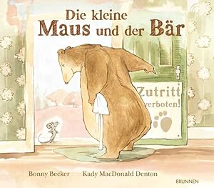 Bild des Verkufers fr Die kleine Maus und der Br Bonny Becker. Ill. von Kady MacDonald Denton. [Ins Dt. bertr. von Irmtraut Frse-Schreer] zum Verkauf von Antiquariat Mander Quell