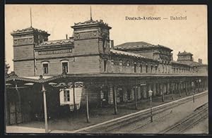 Ansichtskarte Deutsch-Avricourt, Bahnhof