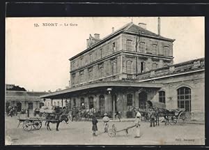 Ansichtskarte Niort, la Gare