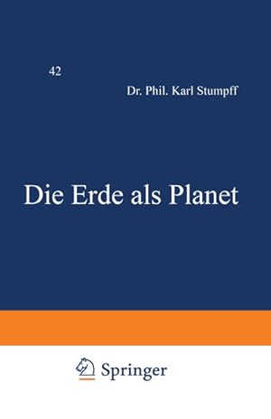 Image du vendeur pour Die Erde als Planet (Verstndliche Wissenschaft, 42, Band 42) mis en vente par Studibuch