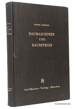 Imagen del vendedor de Baumaschinen und Baubetrieb a la venta por exlibris24 Versandantiquariat