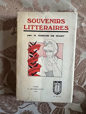 Seller image for Souvenirs litteraires for sale by Dmons et Merveilles