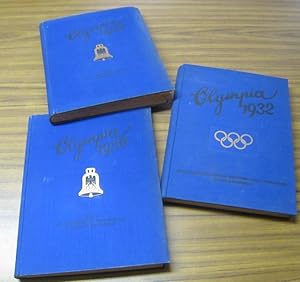 Die Olympischen Spiele. 3 Bände der Jahre 1932 und 1936: Die Olympischen Spiele in Los Angeles 19...