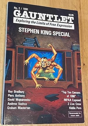 Seller image for Gauntlet No. 2 / 1991 Exploring the Limits of Free Expression Stephen King Special for sale by biblioboy