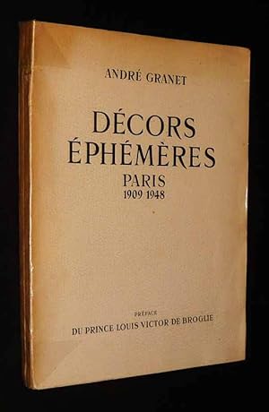 Seller image for Dcors phmres, Paris 1909-1948 for sale by Abraxas-libris