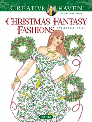 Imagen del vendedor de Christmas Fantasy Fashions Coloring Book a la venta por GreatBookPrices