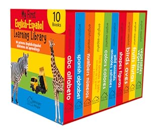 Seller image for My First English - Espa�ol Learning Library (Mi Primea English - Espa�ol Learning Library): Boxset of 10 English - Spanish Board Books (Mixed Media Product) for sale by BargainBookStores