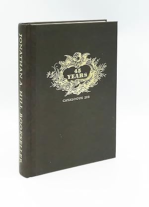Catalogue 218: Marking my 45 years in rare book world 1971-2016