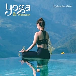 Seller image for Yoga & Meditation Wall Calendar 2024 (Art Calendar) (Calendar) for sale by BargainBookStores
