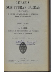 Seller image for COMMENTARII IN S. PAULI Epistolas V for sale by Librovicios