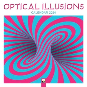 Seller image for Optical Illusions Wall Calendar 2024 (Art Calendar) (Calendar) for sale by BargainBookStores