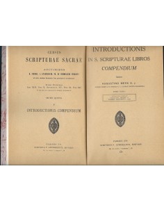 INTRODUCTIONIS IN S. SCRIPTURAE LIBROS COMPENDIUM Tomus primus