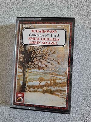 Cassette Audio - Tchaïkovsky Concertos nº1 et 3