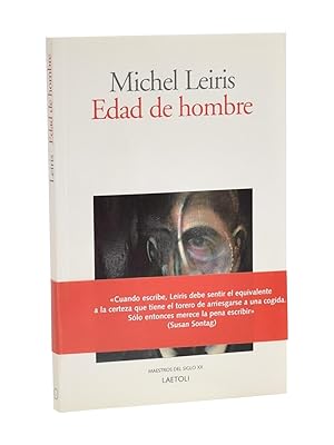 Seller image for EDAD DE HOMBRE. PRECEDIDO DE LA LITERATURA CONSIDERADA COMO UNA TAUROMAQUIA for sale by Librera Monogatari